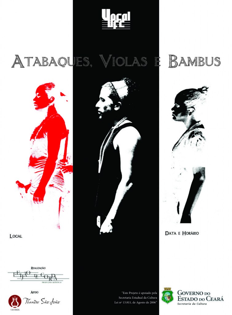 CARTAZ - ATABAQUES, VIOLAS E BAMBUS