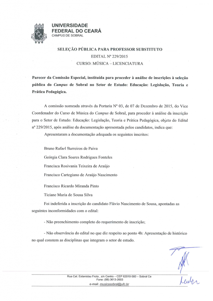 parecer inscricões 229:2015 parte 2