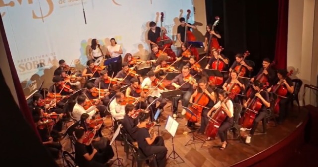 Foto 2 – Participação da Orquestra de Câmara da UFC Sobral